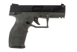 Taurus TX22 .22LR Pistol features a green splatter design